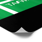 Taiwan Badminton 2020 In Grenzen Poster (Ecke)