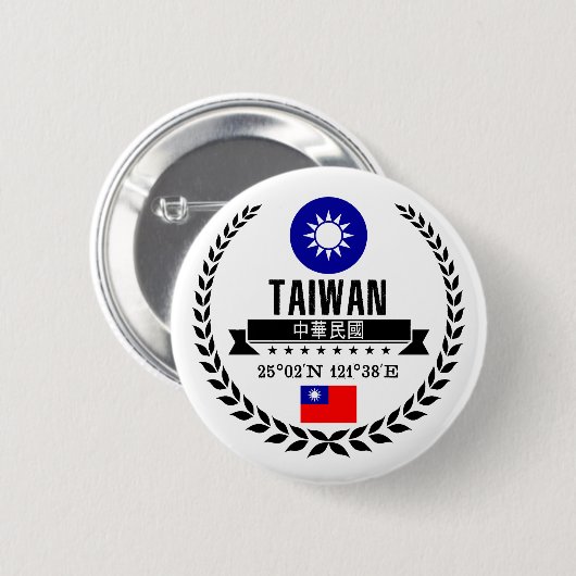 Taiwan Button (Vorne & Hinten)