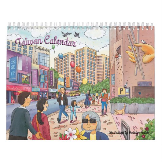 Taiwan Calendar Kalender (Titelbild)