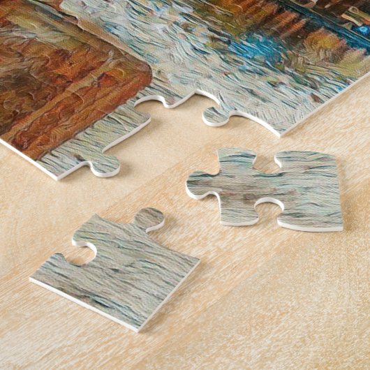 Taiwan Crane Dahu Park Landschaft Puzzle (Seite)