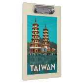 Taiwan | Dragon und Tiger Pagodas Klemmbrett (Rechts)