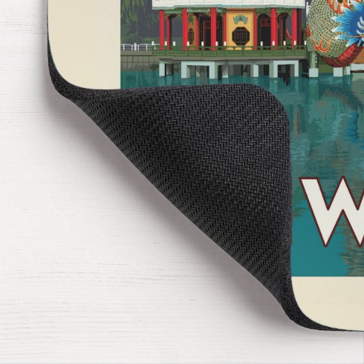 Taiwan | Dragon und Tiger Pagodas Mousepad (Ecke)