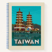 Taiwan | Dragon und Tiger Pagodas Notizblock (Vorderseite)