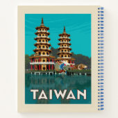 Taiwan | Dragon und Tiger Pagodas Notizblock (Rückseite)