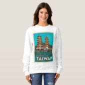 Taiwan | Dragon und Tiger Pagodas Sweatshirt (Vorne ganz)