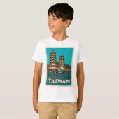 Taiwan | Dragon und Tiger Pagodas T-Shirt (Vorne ganz)