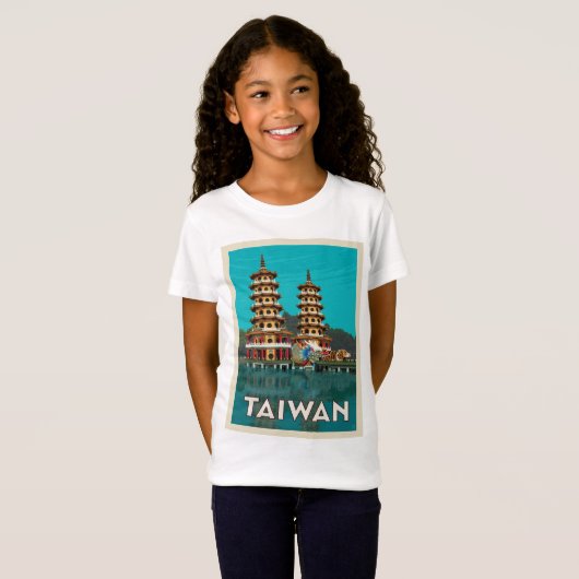 Taiwan | Dragon und Tiger Pagodas T-Shirt (Vorne ganz)