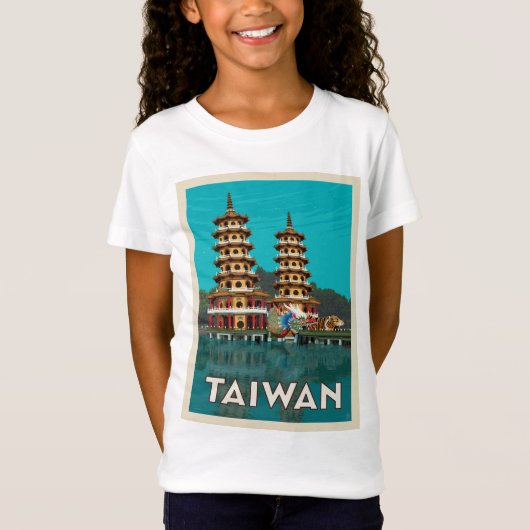 Taiwan | Dragon und Tiger Pagodas T-Shirt (Vorderseite)