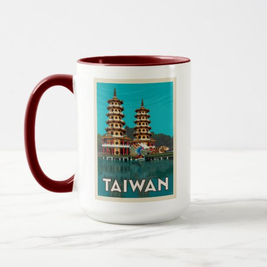 Taiwan | Dragon und Tiger Pagodas Tasse (Links)