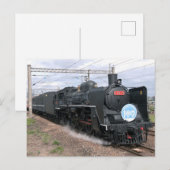 Taiwan Eisenbahn CT272 Dampflokomotive Postkarte (Vorne/Hinten)