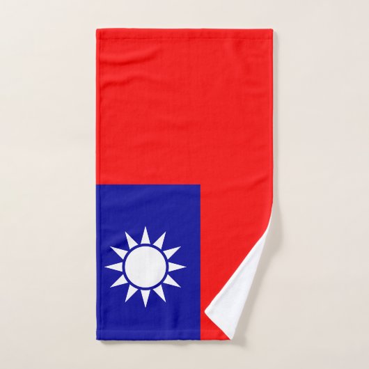 Taiwan Flag Handtuch (Handtuch)