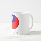 Taiwan Flag Travel Mug Kaffeetasse (VorderseiteRechts)