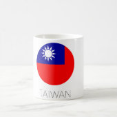 Taiwan Flag Travel Mug Kaffeetasse (Mittel)