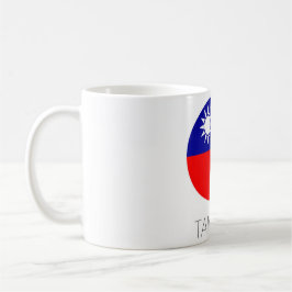 Taiwan Flag Travel Mug Kaffeetasse