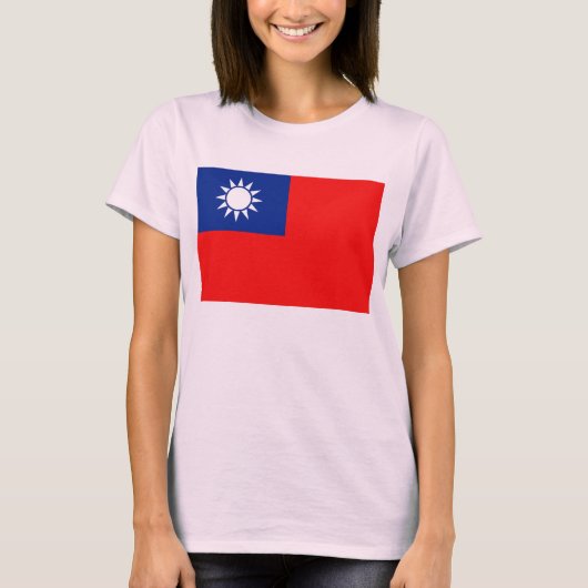 Taiwan Flag x Map T - Shirts (Vorderseite)