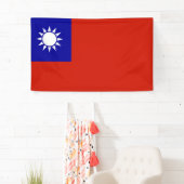 Taiwan-Flagge Banner (Insitu)