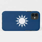 Taiwan-Flagge "Classic" Case-Mate iPhone Hülle (Rückseite (Horizontal))