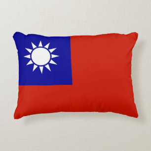 Taiwan-Flagge Dekokissen