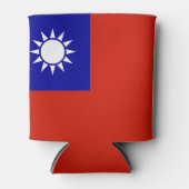 Taiwan-Flagge Dosenkühler (Vorderseite)