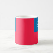 Taiwan-Flagge Kaffeetasse (Mittel)