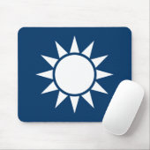 Taiwan-Flagge "Klassiker " Mousepad (Mit Mouse)
