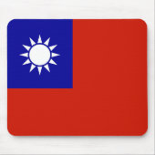 Taiwan-Flagge Mousepad (Vorne)