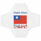 Taiwan-Flagge Personalisiert Fußball (Flach)