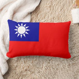 Taiwan-Flagge: Republik China, Chinesisch-Taipeh Lendenkissen