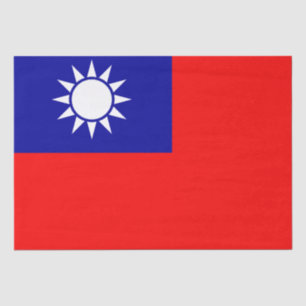 Taiwan-Flagge: Republik China, Chinesisch-Taipeh Seidenpapier