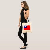 Taiwan-Flagge: Republik China, Chinesisch-Taipeh Tragetasche (Vorderseite (Model))