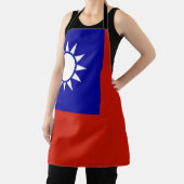Taiwan-Flagge Schürze (InSitu)