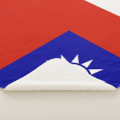 Taiwan-Flagge Sherpadecke (3/4)