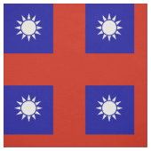 Taiwan-Flagge Stoff (Muster)