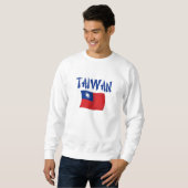 Taiwan-Flagge Sweatshirt (Vorne ganz)