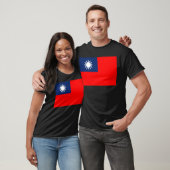 taiwan Flagge T-Shirt (Unisex)