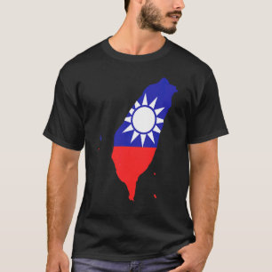 Taiwan-Flagge Taiwanesisch Liebe Taiwan Kostenlose T-Shirt