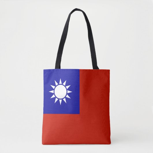 Taiwan-Flagge Tasche (Vorderseite)