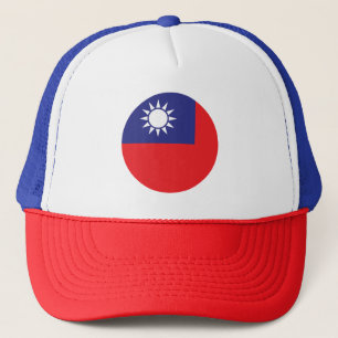 Taiwan-Flagge Truckerkappe