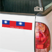 Taiwan-Flaggen-Autoaufkleber Autoaufkleber (Auf Lkw)