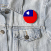 Taiwan-Flaggen-Knopf Button (Beispiel)