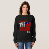 Taiwan Flaggenflagge Taiwan Sweatshirt (Vorne ganz)