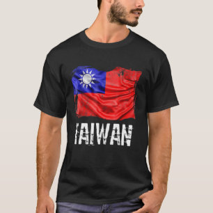 Taiwan Flaggenstaat Republik China Roc Flag T-Shirt