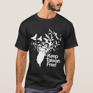 Taiwan frei behalten mit Peace Birds, die T-Shi au T-Shirt