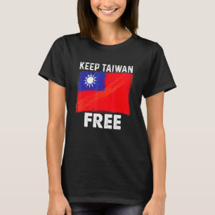 Taiwan frei halten  Ich halte dich sicher Westtaiw T-Shirt
