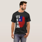 Taiwan Heritage DNA Flag T-Shirt (Vorne ganz)