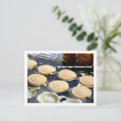 Taiwan Impression/Rote Beeren Kuchen 紅 豆 餅 Postkarte (Stehend Vorderseite)