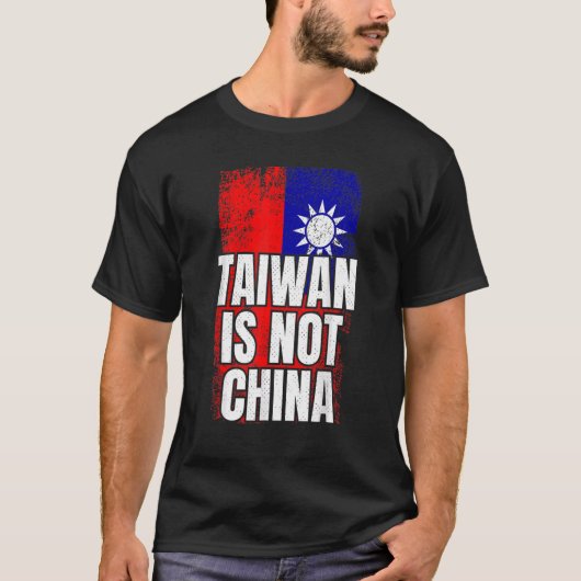 Taiwan ist keine China T-Shirt (Vorderseite)