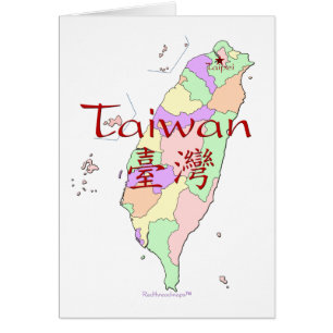 Taiwan-Karte