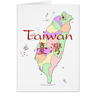 Taiwan-Karte