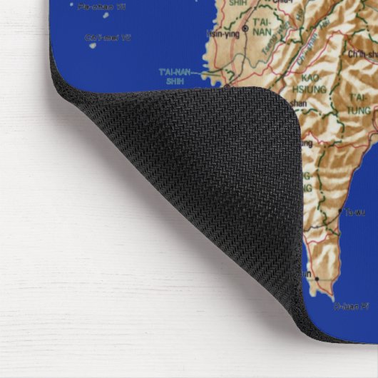 Taiwan-Karte Mousepad (Ecke)